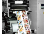 Label(logo) Flexo Printing Machine With Three Die-cutting Stations