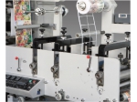 Label(logo) Flexo Printing Machine With Three Die-cutting Stations
