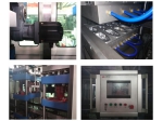 Full automatiac four stations plastic thermoforming machine