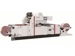TYM1300 Automatic Web-fed hot foil stamping mahcine for Non-woven