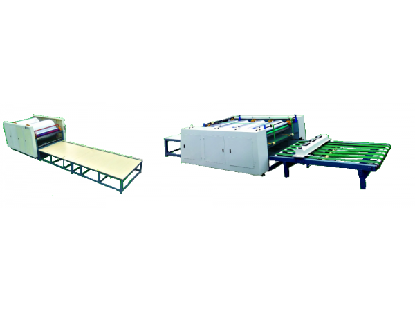 Sheet material ton bag printing machine