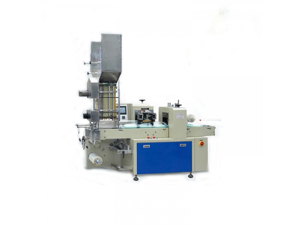 Multiple group paper drinking straw packing wrapping machine