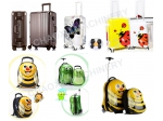 luggage trolley case machine plant with PC ABS raw material