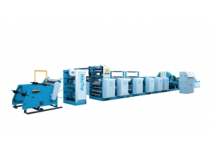 Woven bag flexo printing machine