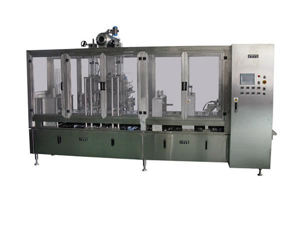 Horizontal Plastic Cup Filling and Sealing Machine