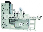 Flexo Printing Machine with Tripe Rotary Die Cutting Stations, ZBS-450G