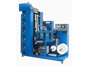 6 Color Flexographic Printing Machine with Three Die Cutting Station, LRY-330/450