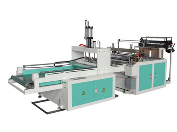 Fully Automatic Double Channel Plastic T-shirt Bag Making Machine, XD-PT800