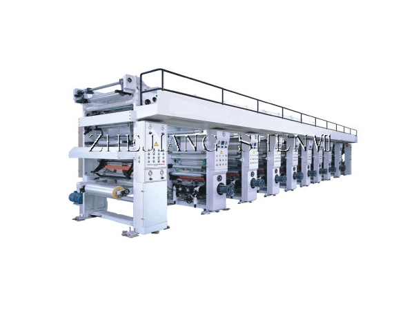 Plastic Film, Paper and Aluminum Foil Printing Machine