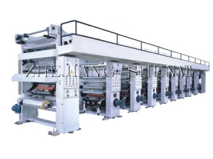 Plastic Film, Paper and Aluminum Foil Printing Machine