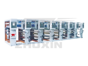 Six Color Gravure Printing Machine