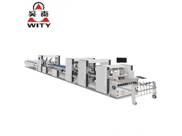 High Speed Automatic Corrugated Box Pre-fold Folder Gluer