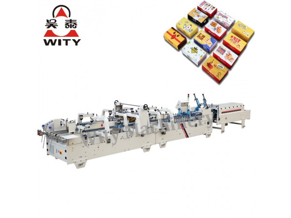 Automatic Folder Gluer Machine With Prefolding and Bottom Lock