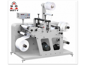 Slitting Machine with Rotary Die-cut Station