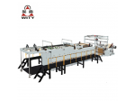 High precision sheet cutting machine with delaminating system