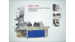 HDXX-6001 Group Paper Straw Packing Machine