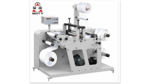 Slitting Machine with Rotary Die-cut Station