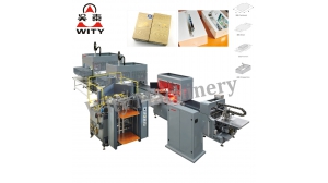 Automatic rigid box making machine