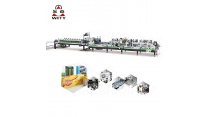 Carton Box Gluing and Folding Machine